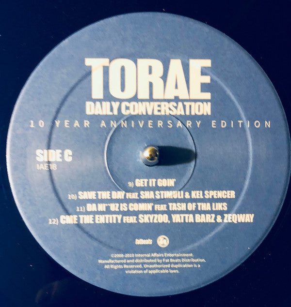 Torae : Daily Conversation - 10 Year Anniversary Edition (2xLP, Mixtape, RE)