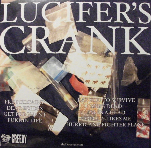 Dwarves : Lucifer's Crank (12", EP, RSD, Etch, RE, RM, Cle)