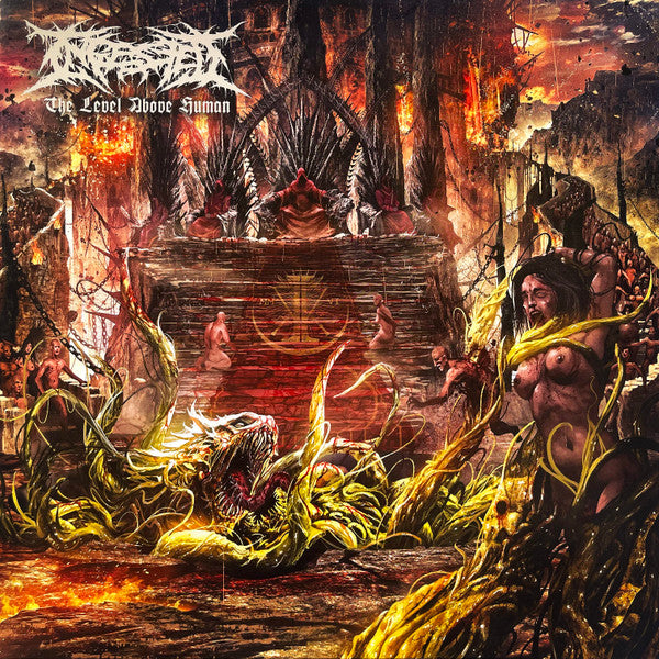 Ingested : The Level Above Human (LP, Album, Red)