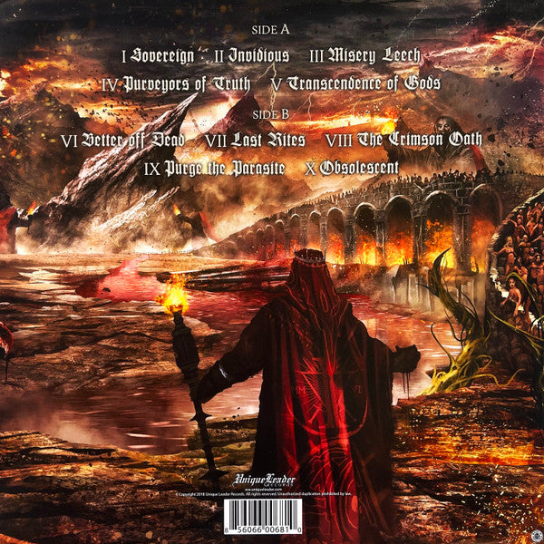 Ingested : The Level Above Human (LP, Album, Red)