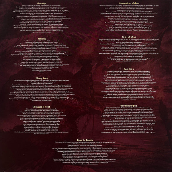 Ingested : The Level Above Human (LP, Album, Red)