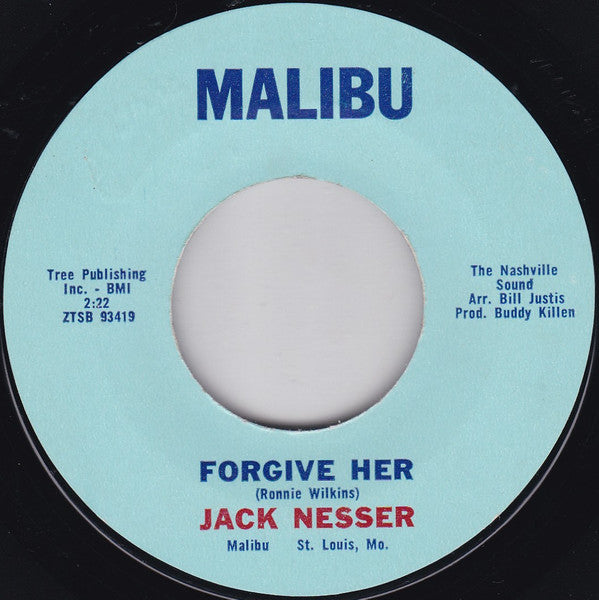 Jack Nesser : What Is This Thing Called Love / Forgive Her (7", Single)