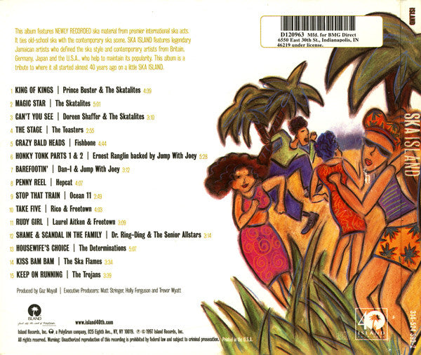 Various : Ska Island (CD, Comp, Club, Dig)