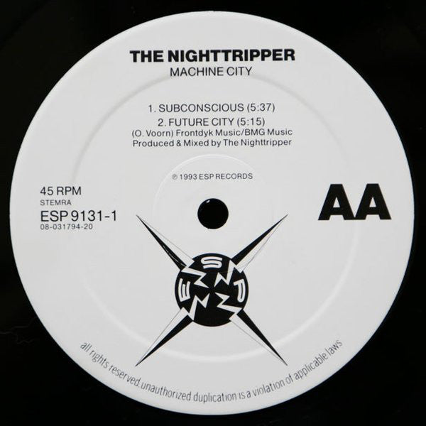 The Nighttripper : Machine City (12")
