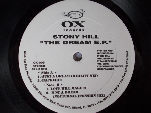 Stony Hill : The Dream E.P. (12")