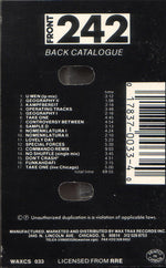 Front 242 : Back Catalogue (Cass, Comp, Pla)