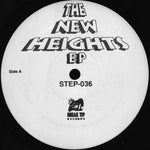Justin Allan : The New Heights EP (12", EP, Promo)