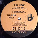T La Rock : Lyrical King (From The Boogie Down Bronx) (LP, Album)