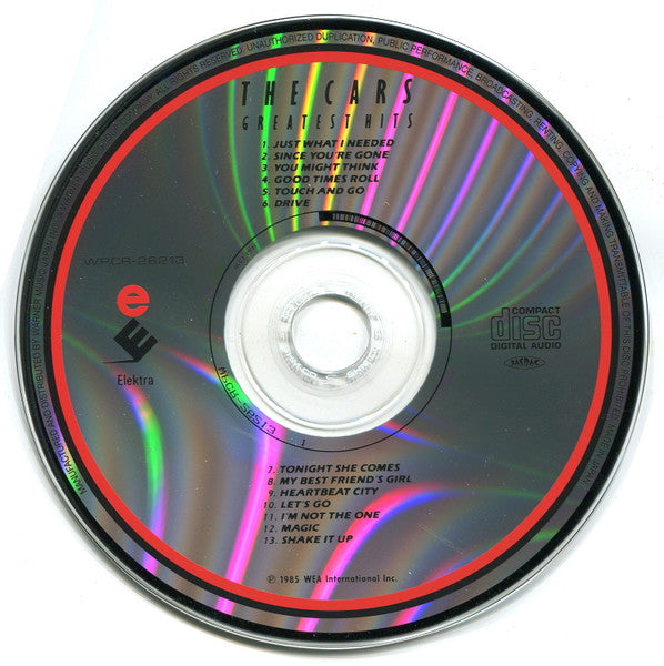The Cars : Greatest Hits (CD, Comp, RE, SHM)