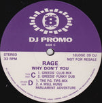 Rage : Why Don't You (2x12", Promo)