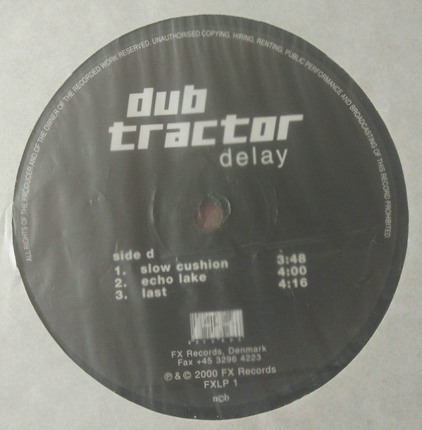 Dub Tractor : Delay (2x12", Album)