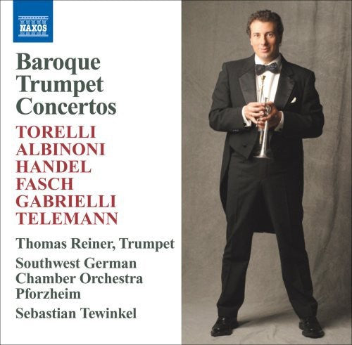 the album cover for Thomas Reiner - Baroque Trumpet Ctos