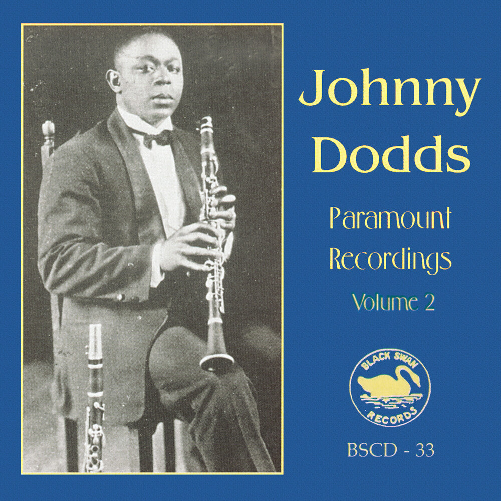 the album cover for Johnny Dodds - The Complete Paramount Recordings, Vol.2