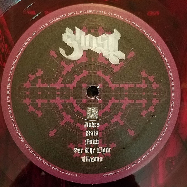 Ghost (32) : Prequelle (LP, Album, Red + 7", Red + Dlx, Ltd, Len)