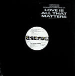 The Human League : Love Is All That Matters (12", Single, Promo, EMW)