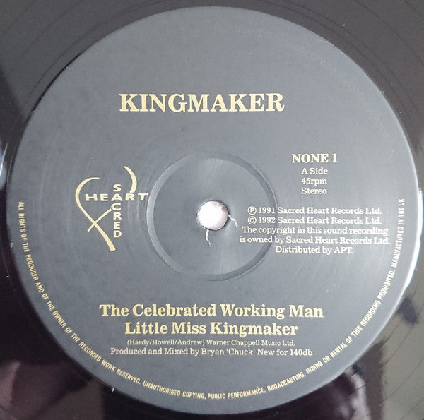 Kingmaker : The Celebrated Working Man (12", EP)