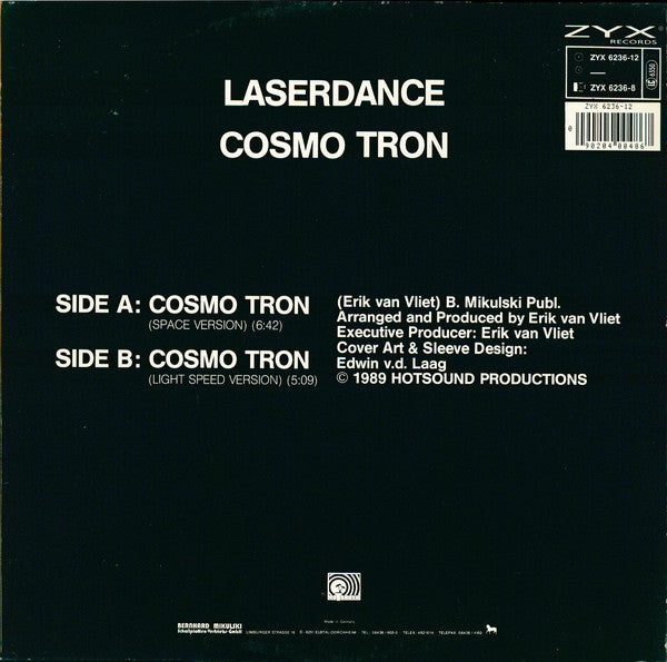 Laserdance : Cosmo Tron (12")