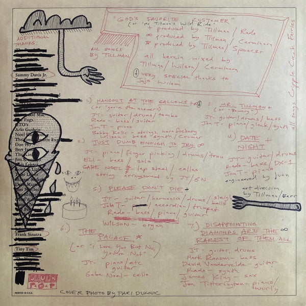 Father John Misty : God's Favorite Customer (LP, Album, Club, Ltd, Ora)