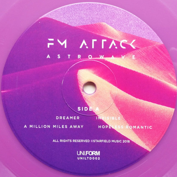 FM Attack : Astrowave (12", EP, Ltd, Vio)