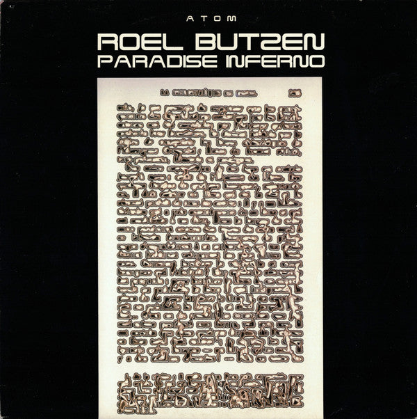 Roel Butzen : Paradise Inferno (12", EP)