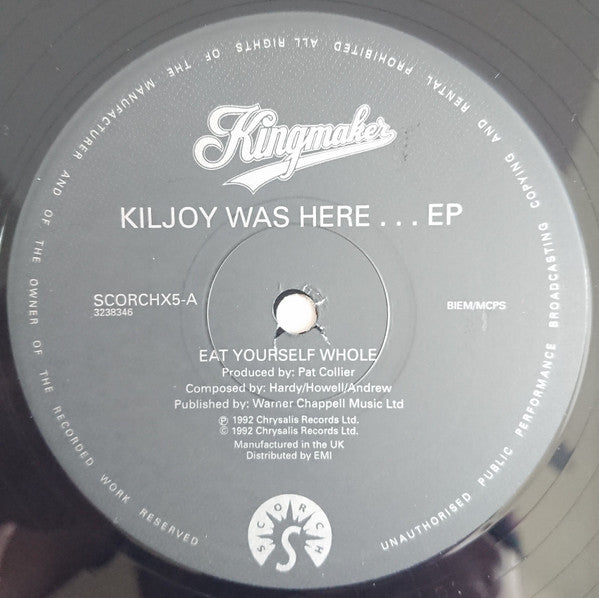 Kingmaker : The Killjoy Was Here EP (12", EP)