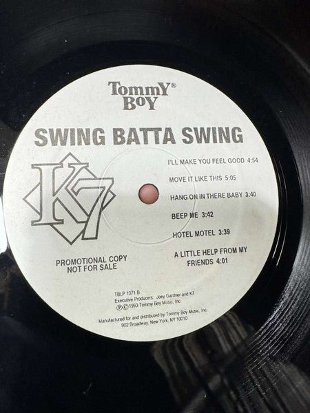 K7 : Swing Batta Swing (LP, Album, Promo)