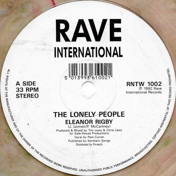 The Lonely People : Eleanor Rigby (12", Gre)