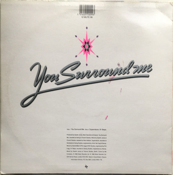 Erasure : You Surround Me (12", Single, MPO)