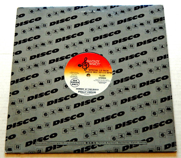 Philly Cream (2) : Jammin' At The Disco (12", Promo)