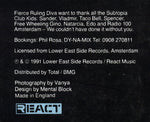 Fierce Ruling Diva : Rubb It In (12", Single)