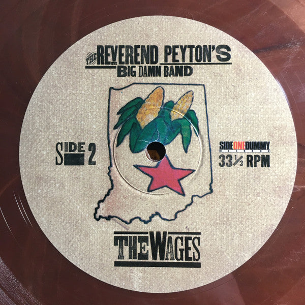 The Reverend Peyton's Big Damn Band : The Wages (LP, Album, Bro)