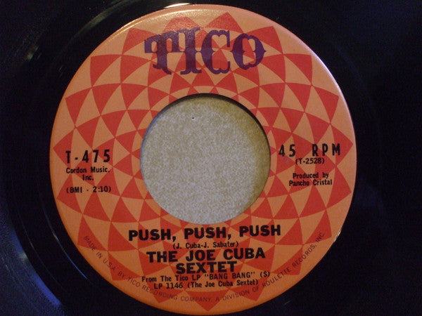 The Joe Cuba Sextet* : "Bang Bang"(7", Single)