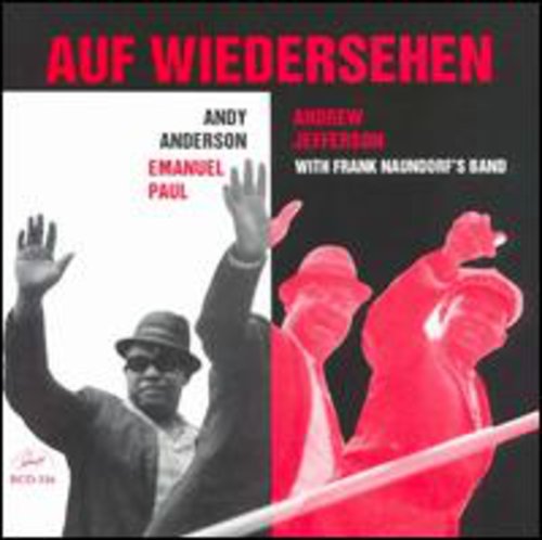 the album cover for Andy Anderson - Auf Wiedersehen