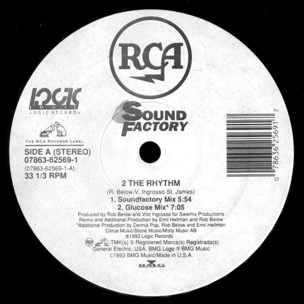 Sound Factory* : 2 The Rhythm (12")