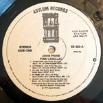 John Prine : Pink Cadillac (LP, Album, Promo, PRC)