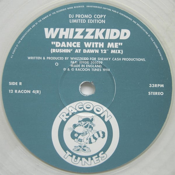 Whizzkidd : Dance With Me (12", Ltd, Promo, cle)