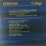 M'Boom* : Collage (CD, Album)