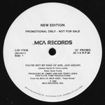 New Edition : You're Not My Kind Of A Girl (12", Promo)