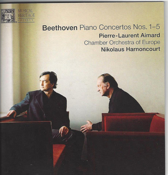 Beethoven* ‒ Pierre-Laurent Aimard / Chamber Orchestra Of Europe* / Nikolaus Harnoncourt : Piano Concertos Nos. 1‒5 (3xCD, Comp)