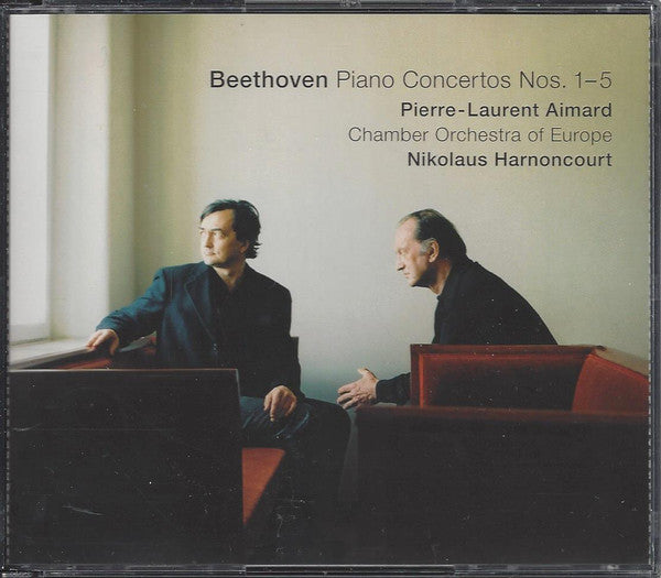 Beethoven* ‒ Pierre-Laurent Aimard / Chamber Orchestra Of Europe* / Nikolaus Harnoncourt : Piano Concertos Nos. 1‒5 (3xCD, Comp)