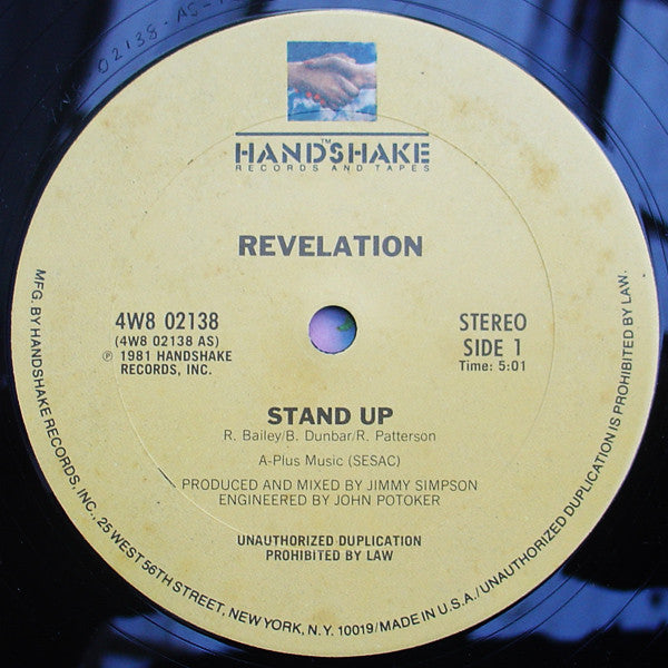 Revelation (2) : Stand Up (12")