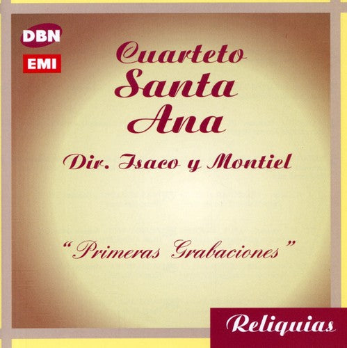the album cover for Cuarteto Santa Ana - Primeras Grabaciones