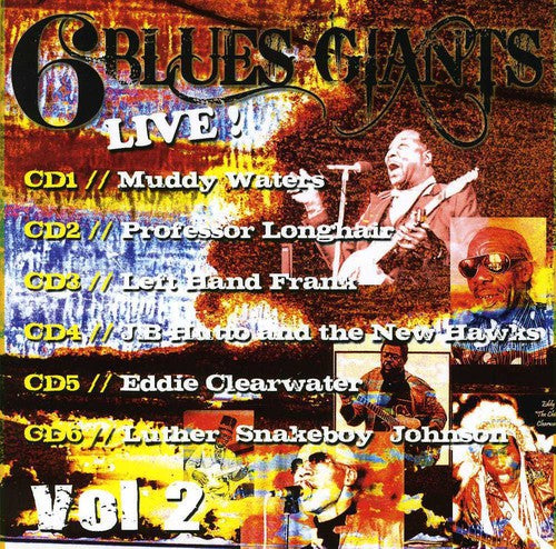 Varios Artistas - 6 Blues Giants Live 2 / Varios (CD)