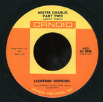 Lightnin' Hopkins : Mister Charlie, Part One / Mister Charlie, Part Two (7", Single)