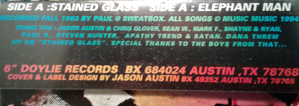 The Andromeda Strain : Stained Glass / Elephant Man (7")