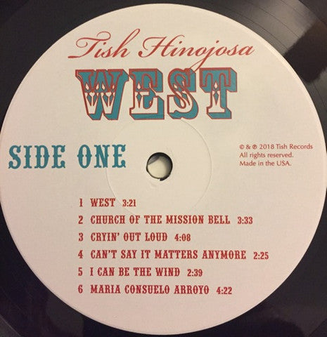 Tish Hinojosa : West (LP, Album)