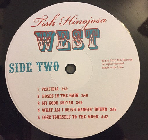 Tish Hinojosa : West (LP, Album)