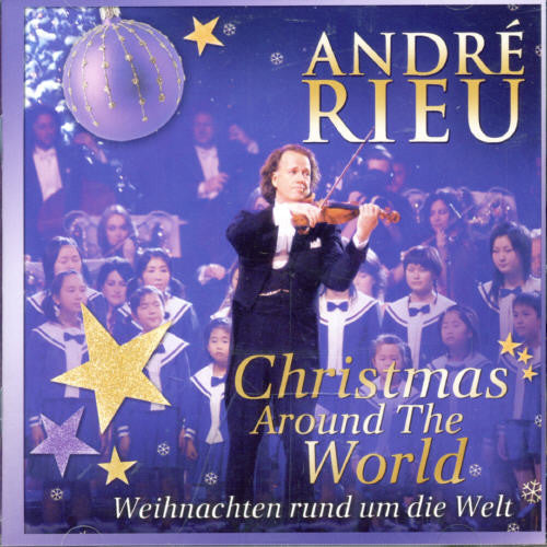 the album cover for Andre Rieu - Weihnachten Rund Um Die Welt