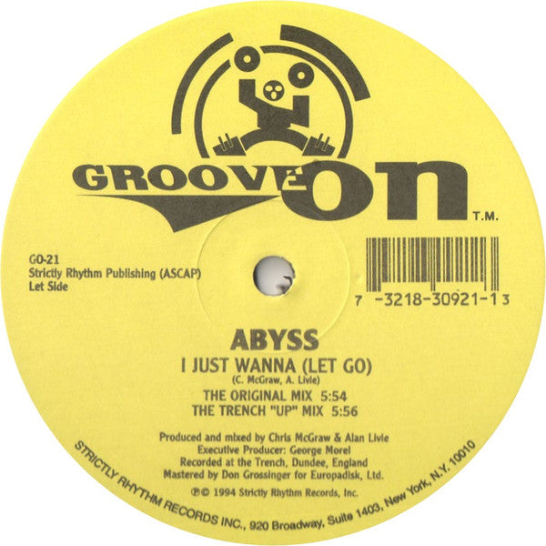 Abyss (10) : I Just Wanna (Let Go) (12", Single)