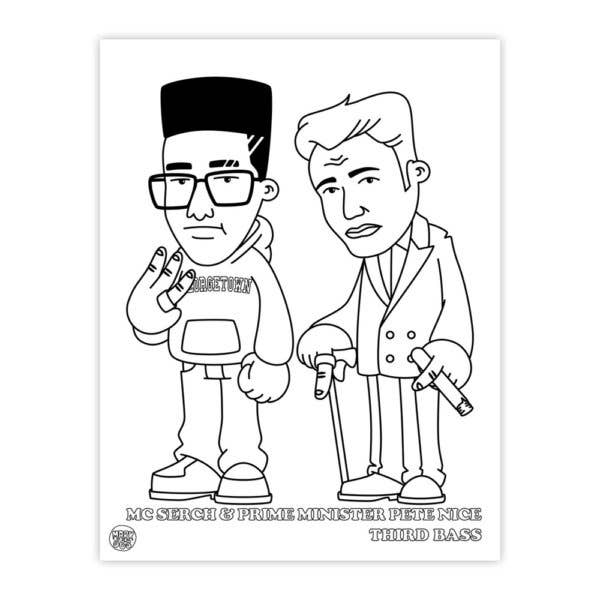 Mark 563 - Hip Hop Coloring Book (Coloring Book)